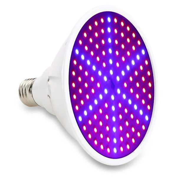 LED-kasvilampun polttimo sisätiloihin, kiinnitettävä, täyspektrinen