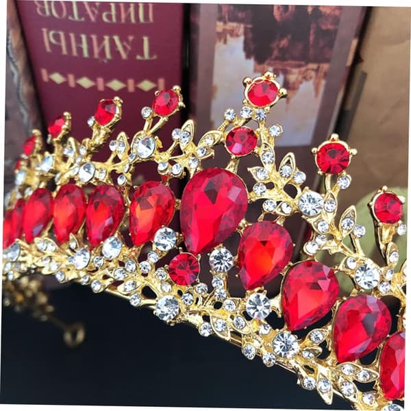 Brilliant brudekrone Rhinestone bryllupshodeplagg hodeplagg for kvinner Fantastisk hårtilbehør
