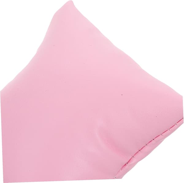 10 stk. små firkantede PU smykkepuder, lyserøde ur- og armbåndsdisplaypuder Organizer