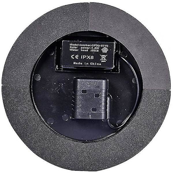 Solcelled Fontænepumpe 1.4w Flydende Vandfontæne 4 Dyser