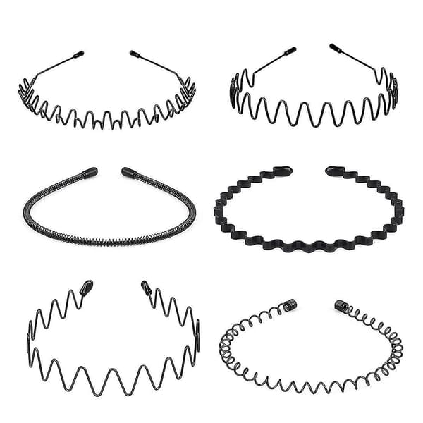 6-pack Sportmode Hårband