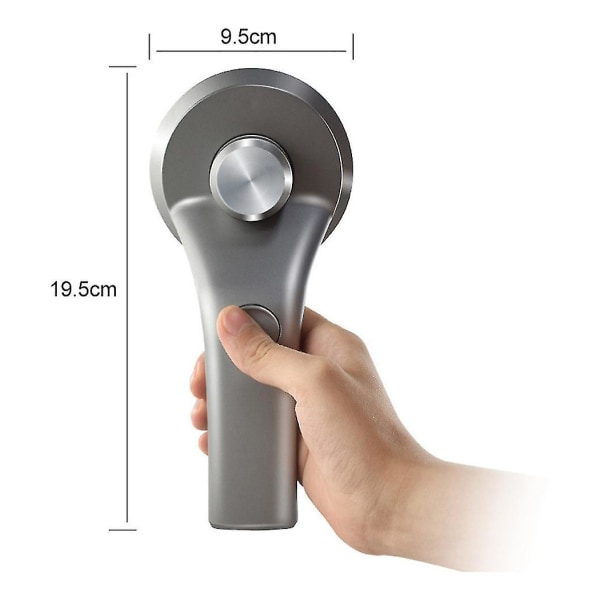 Hårballtrimmer Liten Bærbar Barbermaskin Klær Pilling Shaver De-balling Maskin Oppladbar (grå) (1 stk)