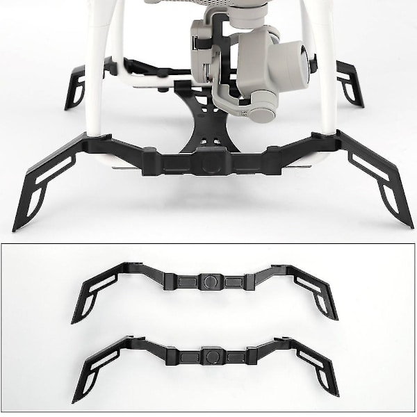 Landningsställestyrning + Skyddande Gimbalskydd för Dji Phantom 4 Pro