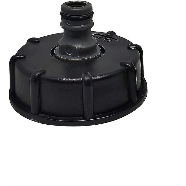 IBC Tank Tap Adapter Vann Slangehette Kobling Hage Slangekran Hage