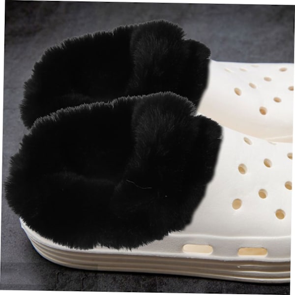 Fuzzy Tøffel Innersåler Erstatning Pompom Tykk Fôr Varme Fotinnlegg