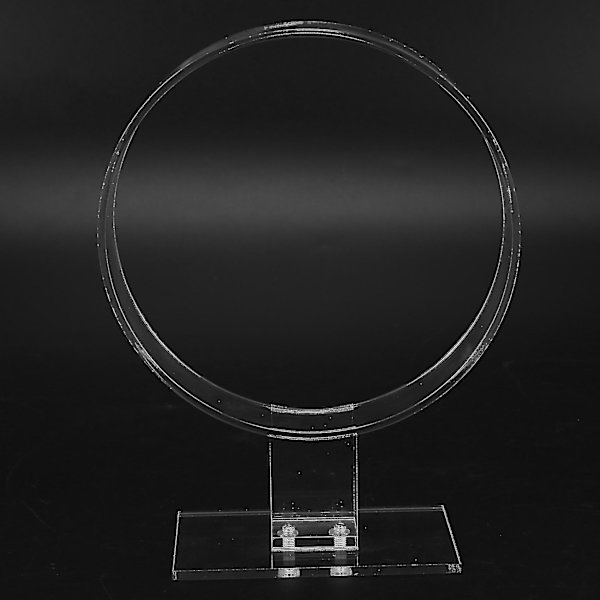 2x Akryl Hårbandshållare, Hårtillbehör, Hårband Display Stativ, Smyckeshållare Transparent