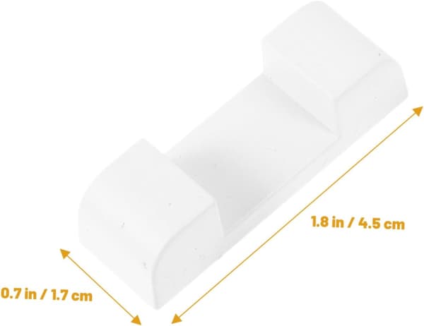 10 st flytande displayboxbaser Lätta plast smyckesställbaser Multifunktionsramdisplay