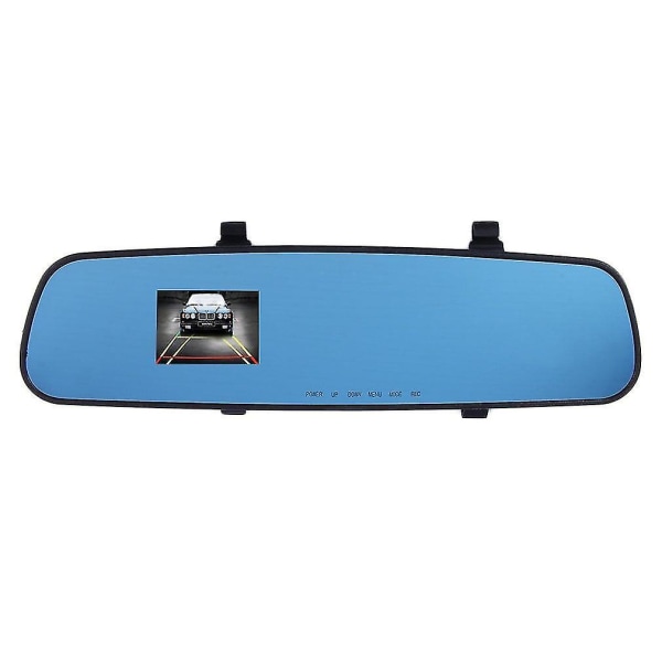 1280 x 720 HD 2,4 tuuman auto DVR peilitallennin kamera kojelautakamera takana