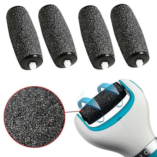 4 stk. Fodsåler Hard Skin Remover Grov Fodsliber Hoveder