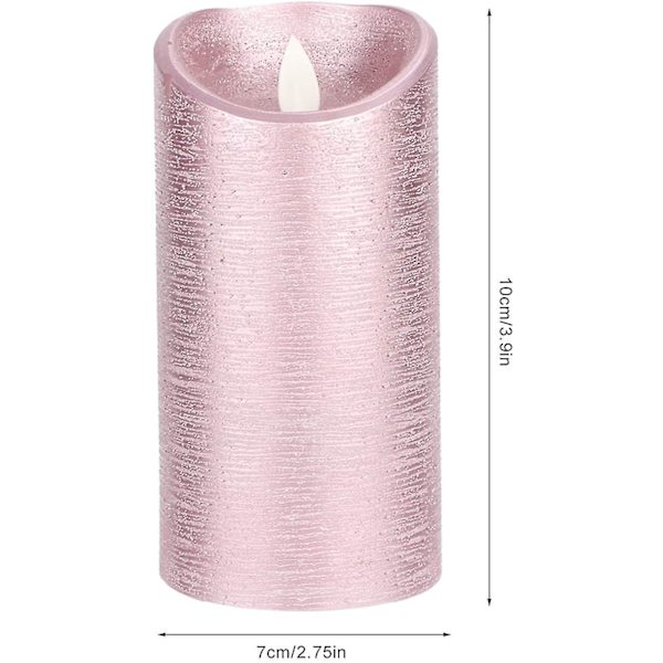 Elektronisk Lys med Svingende Flamme LED Sikker 7,5x12,5cm