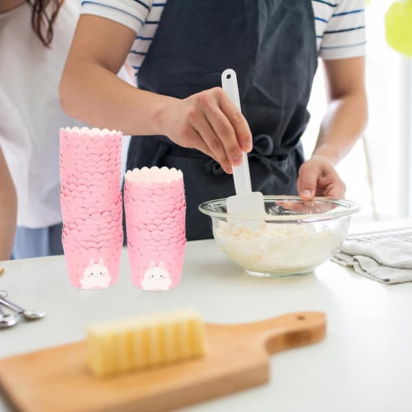 100 st muffinsformar Tårtmuffinsformar Omslagspapper Koppar Papper Värmer Jämnt