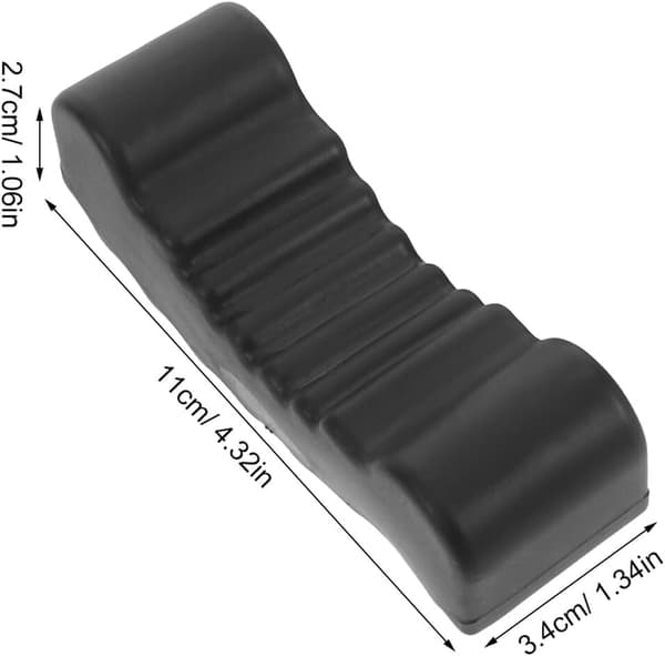 2st Jack Buffer Sleeve Bil Jack Stativ Lyft Adapter Gummi Pad Bil Reparation Skydda Ram Rail Sida