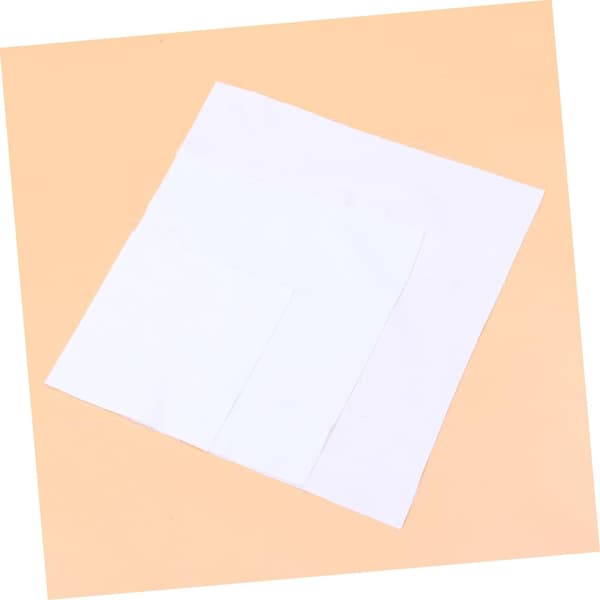 3 stk korsstingstoff bomullsbroderistoffsett hvit 20x20cm 30x30cm 40x40cm håndarbeidsmateriale
