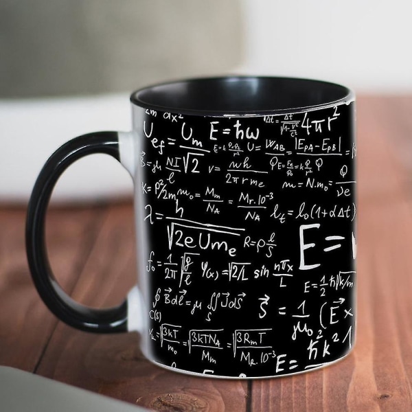 Biologisk vetenskap, fysikalisk kemi, forskning, matematik och vetenskaplig forskningskontor Dricker kaffekopp Mugg mathematics