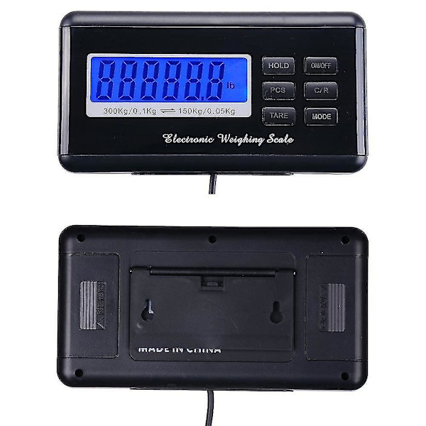 300 kg Bærbar Elektronisk Balanse Digital Postsveiv