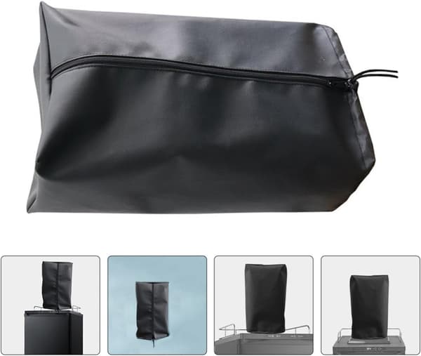 Öltornsskydd Skräddarsydd Passform PU-material Nylon Dragsko Väderskydd Passar