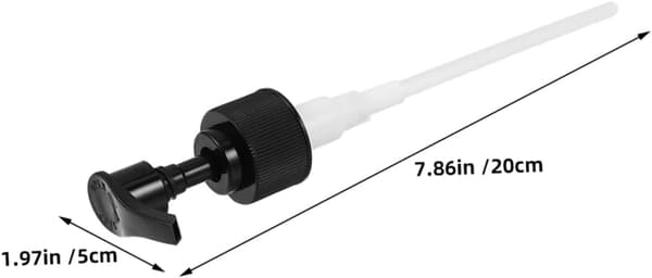 4 st. lotionflaska med presspump, ersättningspump för tvåldispenser