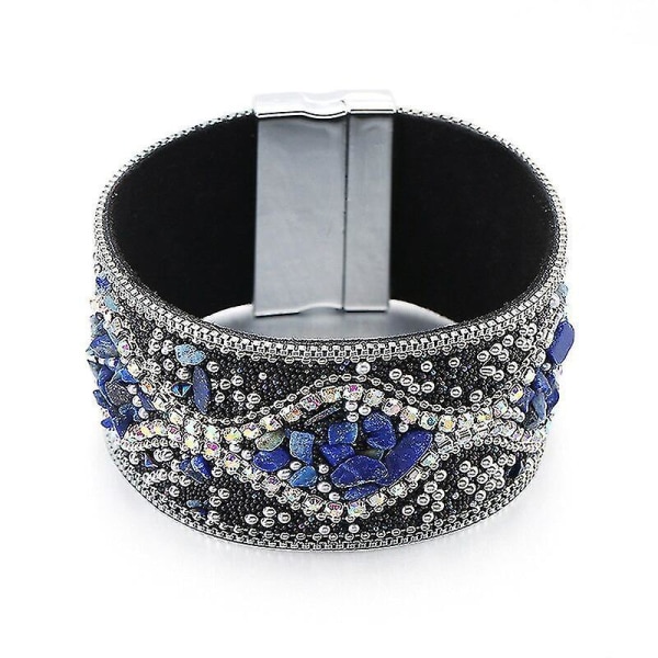 Boheme Retro Armbånd til Kvinder med Rhinesten Håndlavet Perle