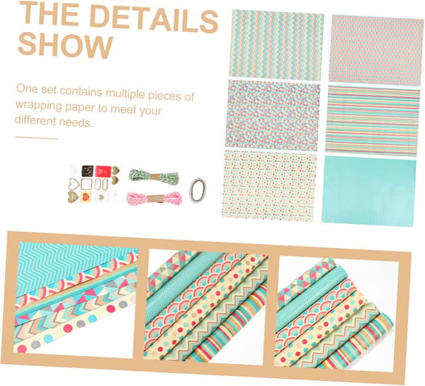 Presentpapper Chic presentpapper för DIY för jul födelsedagsfest