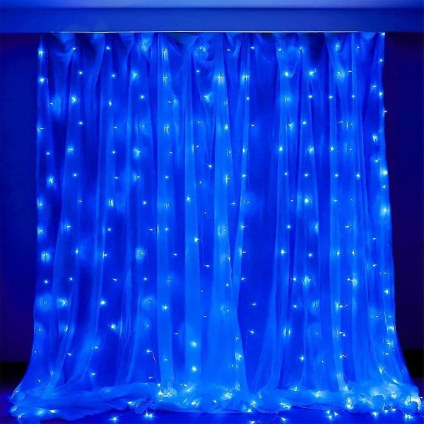Ulkovalaistusketju Koristelu Led Jääpuikko 3x3m 300 Led