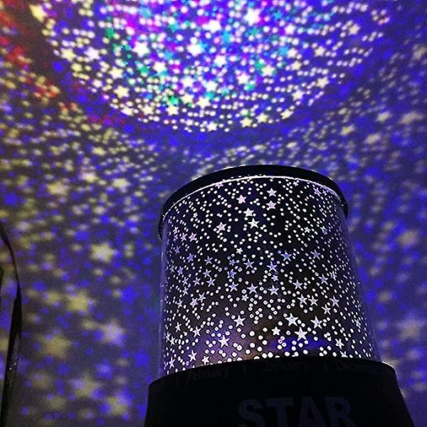 LED-projektorivalo lasten tähtitaivaslamppu Baby makuuhuoneeseen