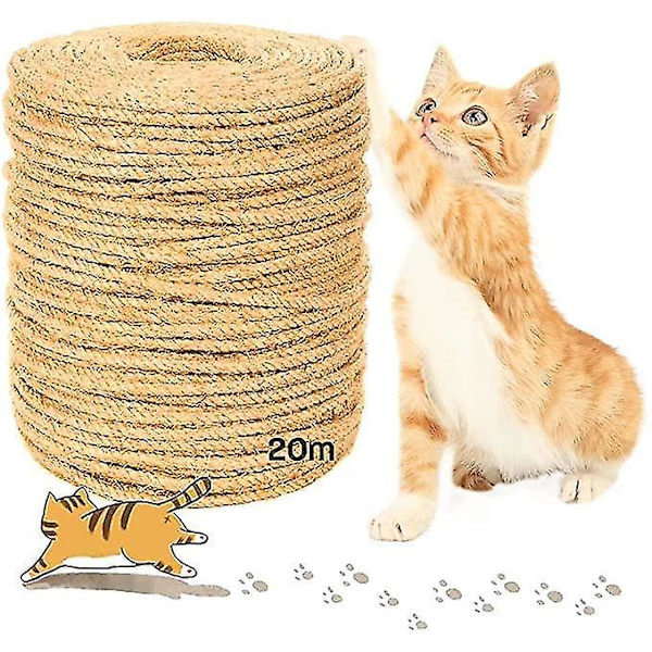 Sisaltau for katter, erstatningstau for kløstre, hamptau