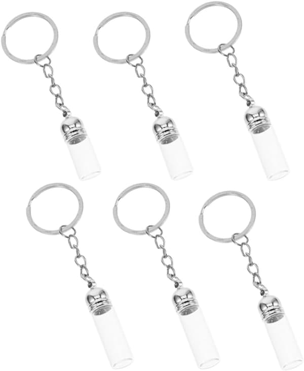 6 st glasflaskor små parfymflaskor glas med unik design minimalistisk look elegant hantverk