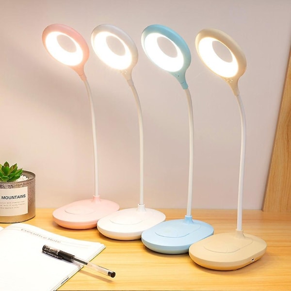 Bærbar LED Smart Skrivebordslampe - Foldbar, Dimbar, Berøringsstyrt