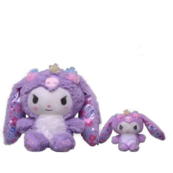 3kpl/ set Kawaii Day Rabit Kuromi Mymelody Cinnamorol Pehmeät Pehmolelut Muotinuket Pörröiset Lasten Lelut 20cm