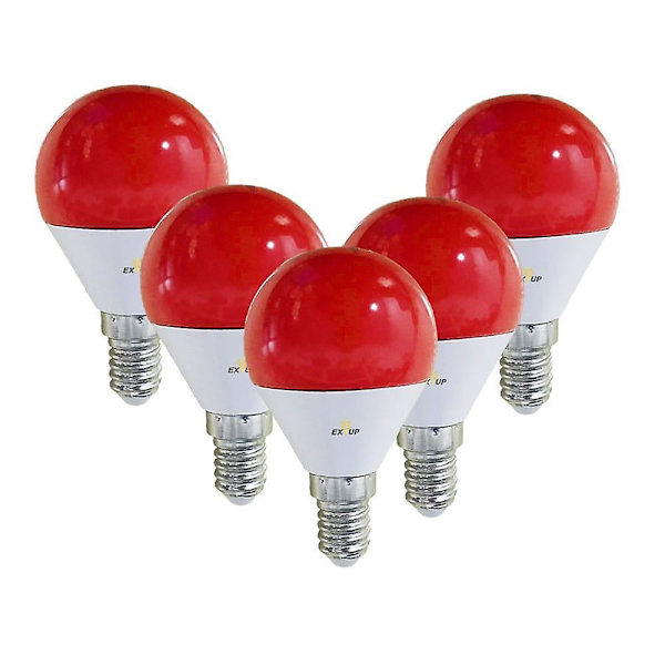 12 stk. 5W LED Globe Pærer 460Lm E14 G8.5 E26 E27 G45