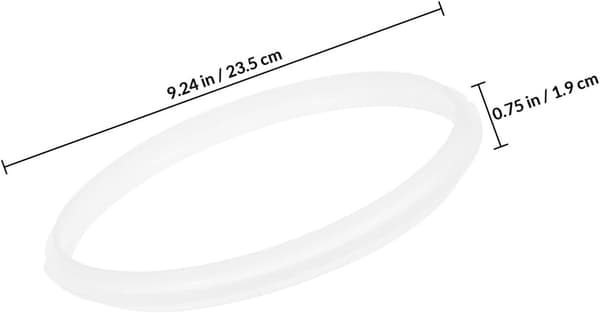 Silikonforsegling Robust silikonmateriale 2 stk. Smaksbevaring og sikkerhetsutskifting