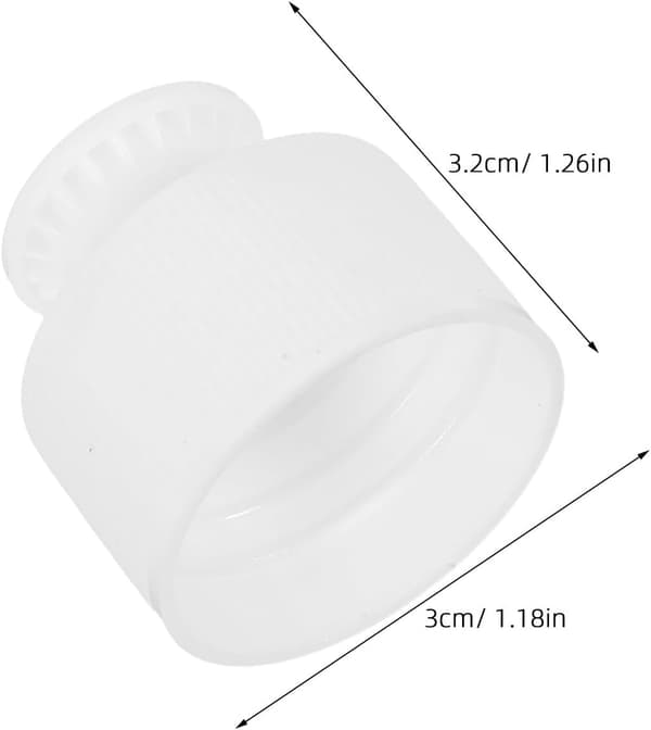 20 st 28 mm Push Pull Flasklock Plast Dispenseringsflasklock Läckagesäkra Ersättningslock Lämpliga