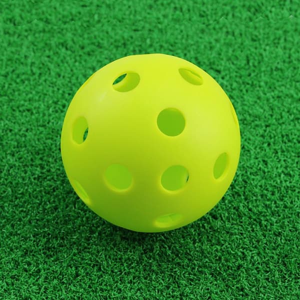 Golftræningsbolde Bærbare PE hule træningsbolde 12 stk. Lige-linje bevægelse