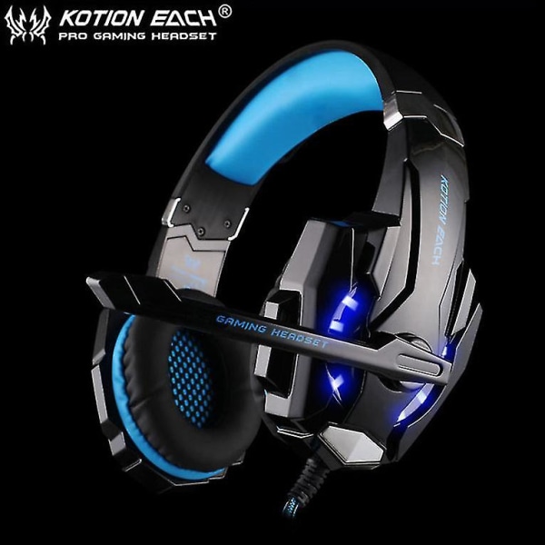 EACH G9000 3.5mm Spelheadset Mikrofon USB PS4