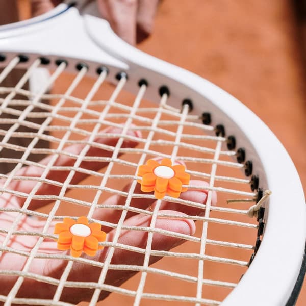 5 st silikon tennisracketdämpare Blomvibrationsstötdämpare Set