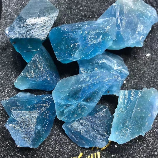 100g Bulk Blå Celestit Chip Steiner Krystall Kvarts