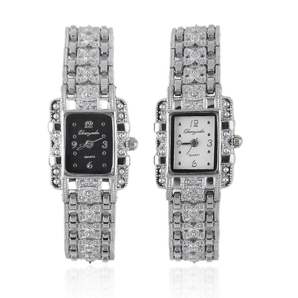 Kvinnor Lyx Mode Casual Square Dial Quartz Watch