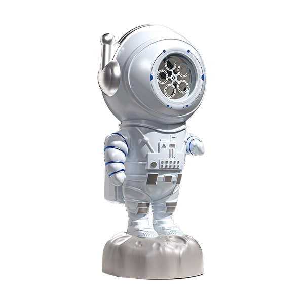 Astronaut Boblemaskine Astronaut Usb Opladning Bobleblæser Legetøj Fuldautomatisk 360 rotation