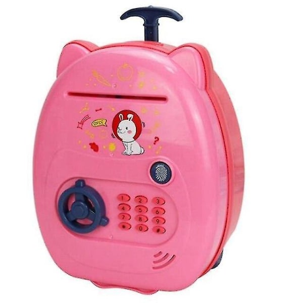 Mini Pankkiautomaatti Lasten Baby Lelu Turvallinen Kolikko Pankit Rahasäästölaatikko