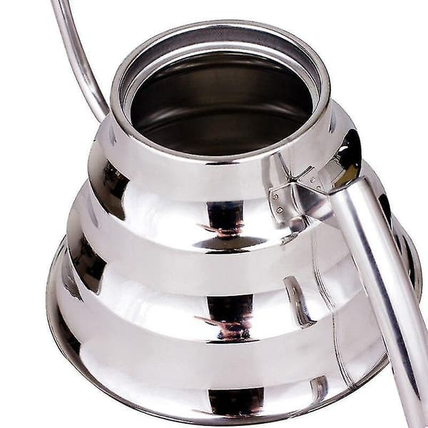 1,2l Rustfrit Stål Gooseneck Kaffe Pot Filter Dryp Te