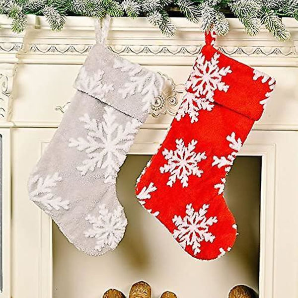 Jule Strømper Store Jule Strømper Julepynt Jule Strømpe Red