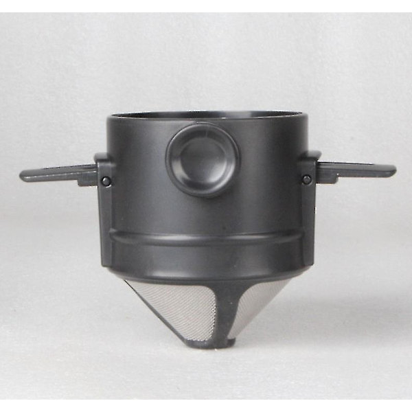 Kaffedroppfilter Dubbelskärmsfilter (svart) (1 st)