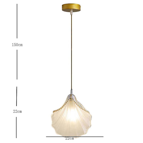 22cm Hängande Lykta Designlampa Metall Målad Modern
