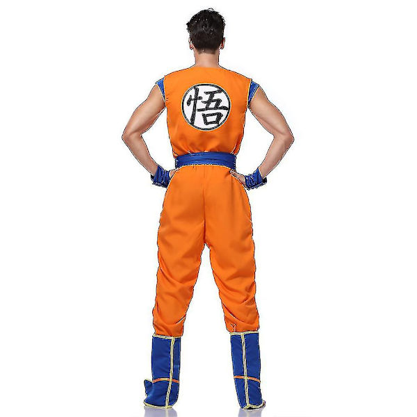 Son Goku -asuun pukukokonaisuus Anime-pallolle Aikuisille XL