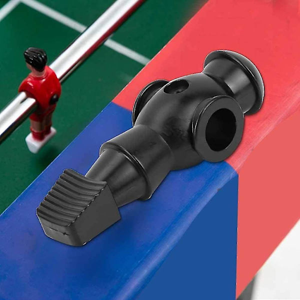 Pöytäjalkapallo Miesten Pelaaja 2 kpl Foosball Pelaajat Vaihto Dynamo Pöydälle Hauska Peli Lelut (musta)