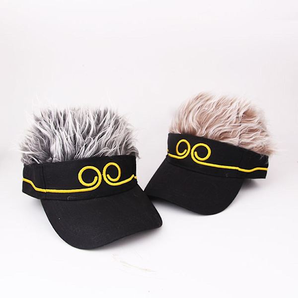 Bomulls Baseballkepsar Vintage Svart Baseballkeps Apa Kung Cosplayhatt Prtops Gray