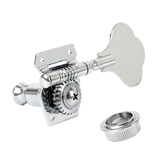 4 stk Gitar Tuning Pegs Elektrisk Bass Tuner Peg Gitar Åpen Gear Tuning Pegs Maskinhoder For Fend