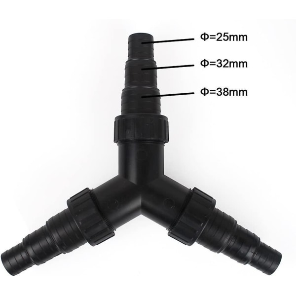 Y-Fordeler Vandfordeler Til Damppumpe Cst-02 25/32/38mm (1\"/1 1/4\"/1 1/2\")
