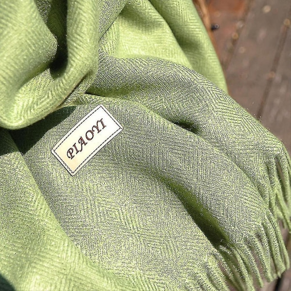 Sommer Sjal - Oversized Lang Let Hør Strand Gaze Sjal