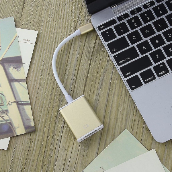 Type C USB3.1 - VGA-sovitin USB-C VGA-liitäntäkeskus